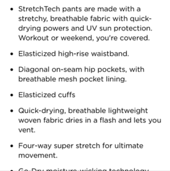 Old Navy Women’s High-Waisted StretchTech Tapered Pants Black Zebra Print - Picture 6 of 6